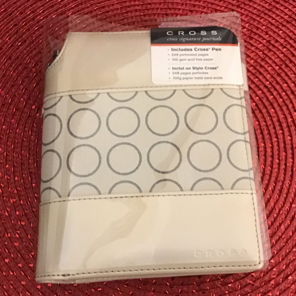 NWT Cross Journal with Pen